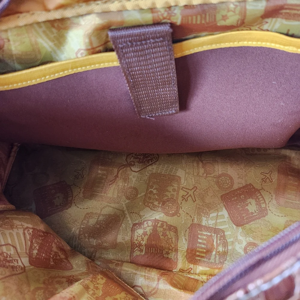 Samantha Brown Womens Metro Travel Bag Tote Croc Embossed